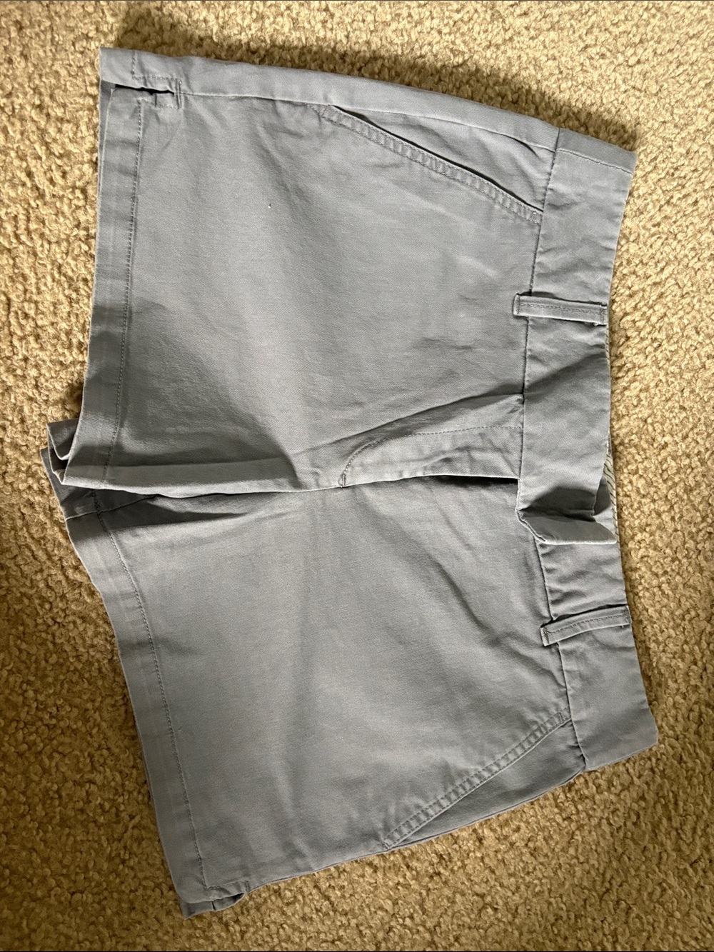 LOFT Light Gray Women's Flat Front Shorts